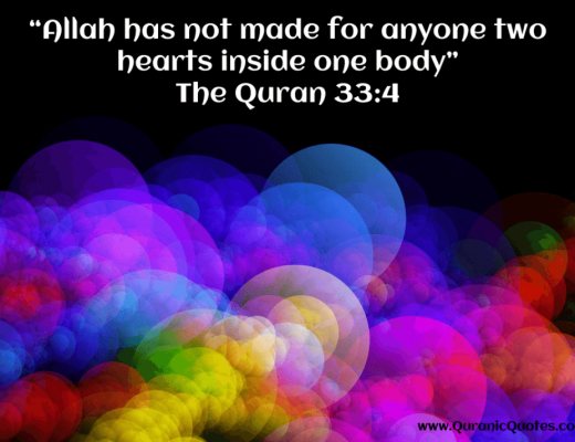 #23 The Quran 33:4 (Surah al-Ahzab)