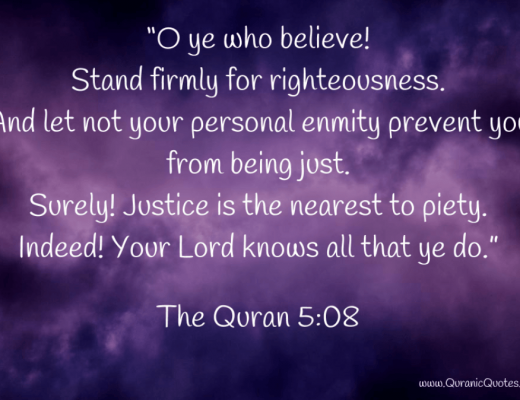 #38 The Quran 5:08 (Surah al-Ma’idah)