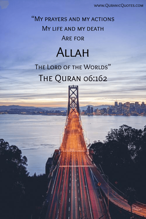 #72 The Quran 06:162 (Surah al-An'am) | Quranic Quotes