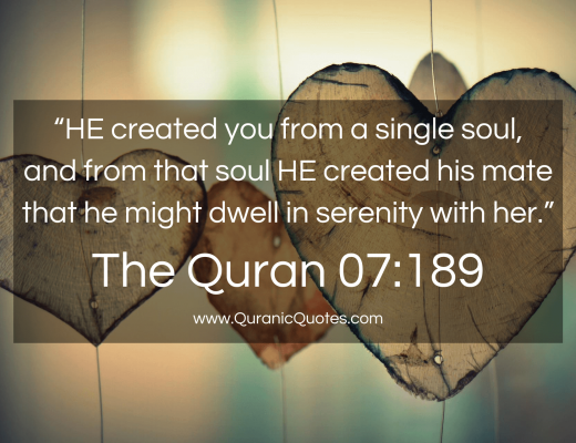 #213 The Quran 07:189 (Surah al-A’raf)