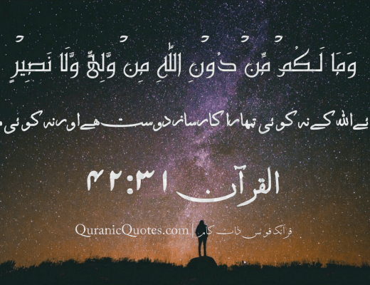#56 The Quran 42:31 (Surah ash-Shurah)
