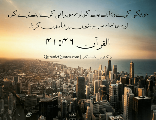 #63 The Quran 41:46 (Surah al-Fussilat)