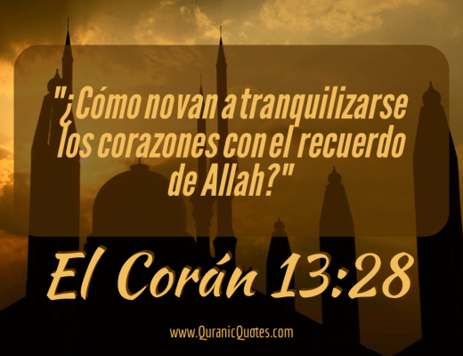 #67 El Corán 13:28 (Surah ar-Ra’ad)