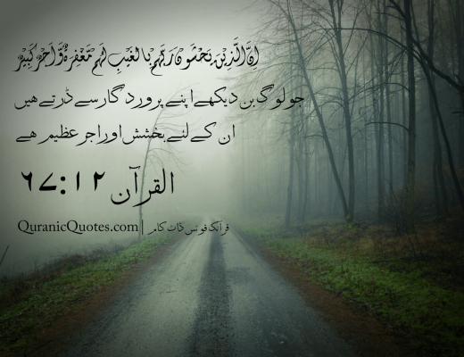#72 The Quran 67:12 (Surah al-Mulk)