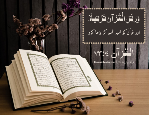 #101 The Quran 73:04 (Surah al-Muzzammil)