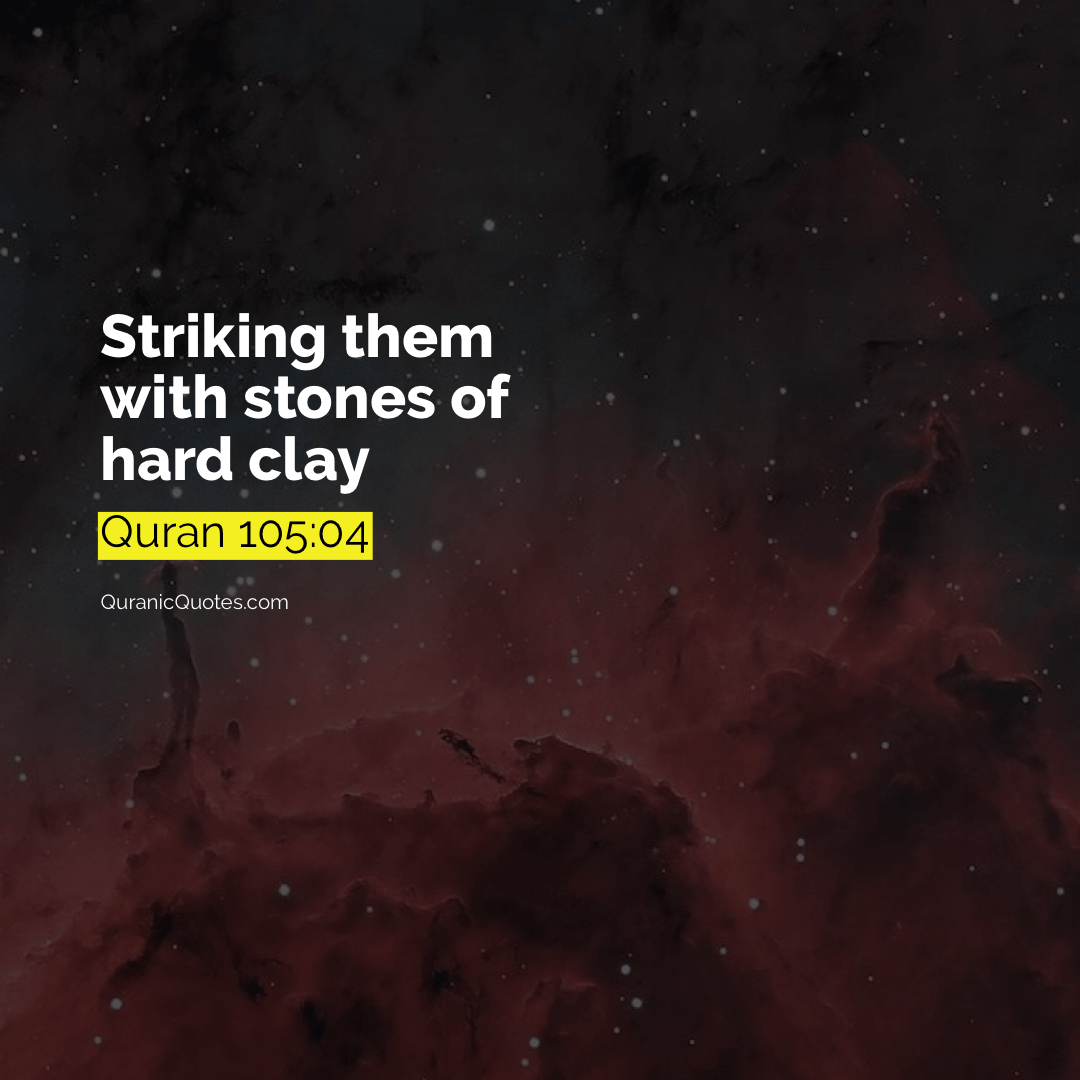 Surah al-Fil Ayah 04