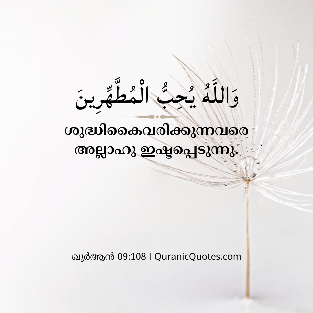 Malayalam Quran 09:108