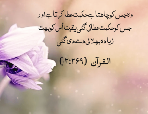 #291 The Quran 02:269 – (Surah al-Baqarah)