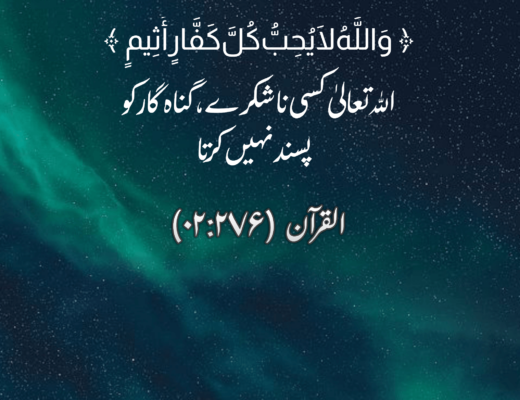 #292 The Quran 02:276 – (Surah al-Baqarah)