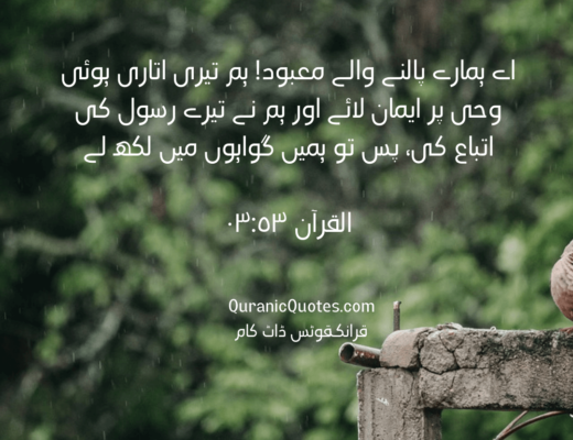 #346 The Quran 03:53 (Surah ali’ Imran)