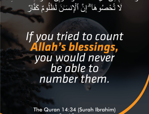#420 The Quran 14:34 (Surah Ibrahim)