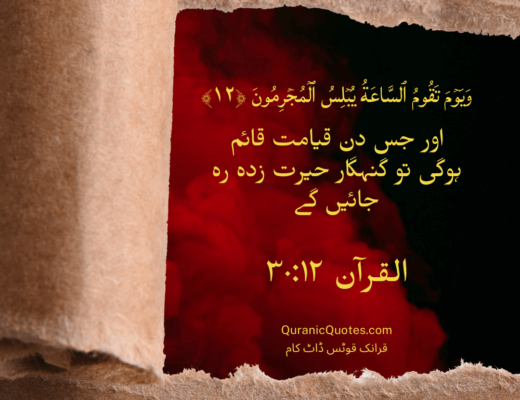 #388 The Quran 30:12 (Surah ar-Rum)