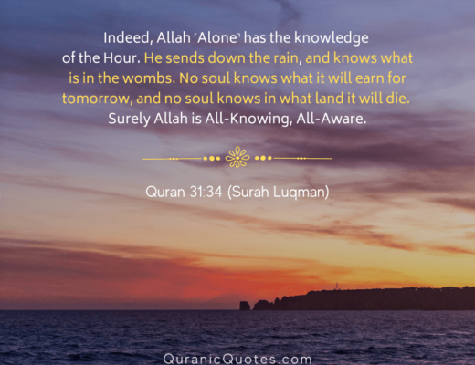 #493 The Quran 31:34 (Surah Luqman)