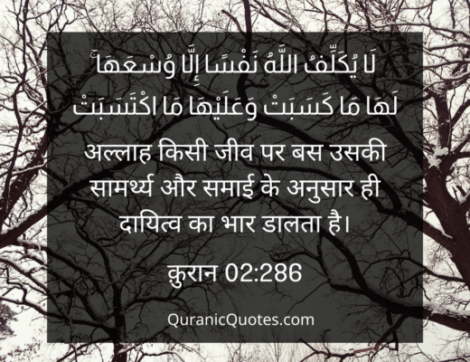 #288 The Quran 02:286 (Surah al-Baqarah)